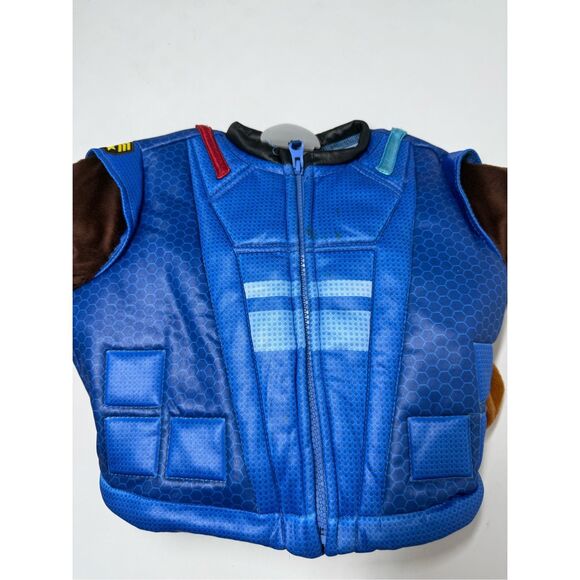 Paw Patrol Costume Chase 3t-4t Nickelodeon Police Dog Pup Halloween No Cap Notes - Picture 13 of 14